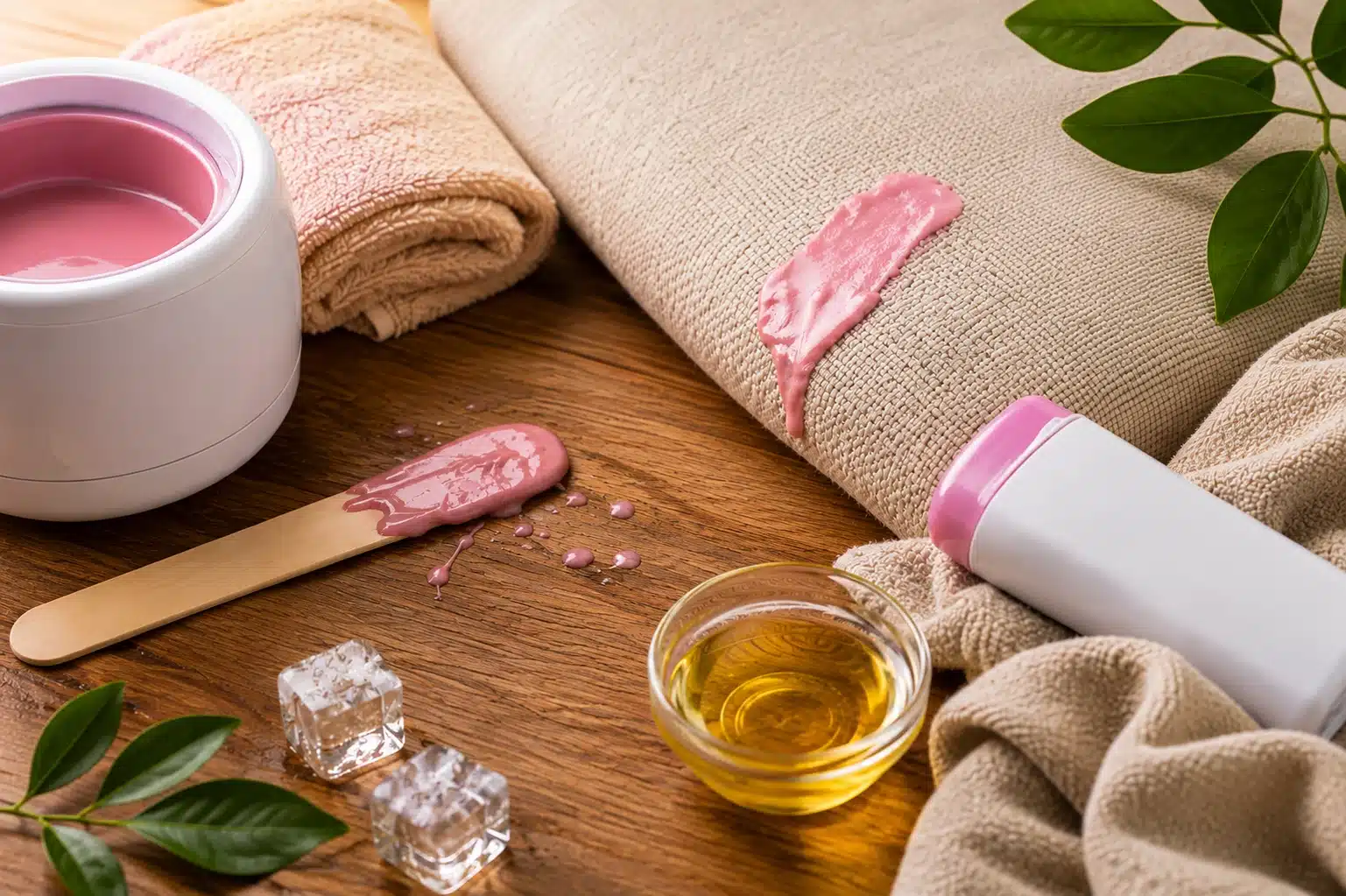 Cómo quitar manchas de cera depilatoria de diferentes superficies