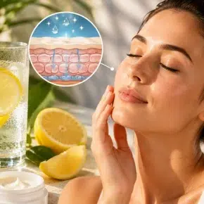 ¿Beber agua hidrata la piel? ¿Y el agua con limón en ayunas?