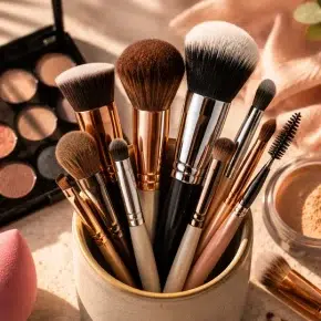 Brochas de maquillaje: para qué sirve cada una y cómo limpiarlas