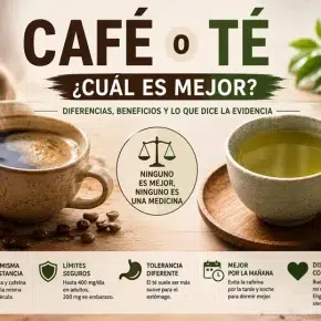 ¿Qué es mejor, el café o el té?