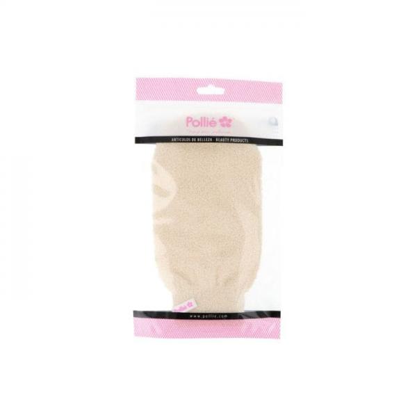 Manopla Exfoliante de Algodón y Poliéster