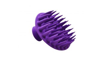 Cepillo masajeador de cabello lila