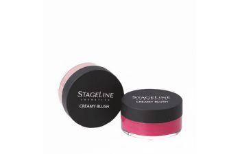 Colorete en Crema Stageline Berry Pink 02 - 8gr | Tono Frambuesa Intenso