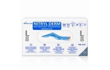 Guantes Nitrilo Azules Talla L 100 ud | Desechables para Depilación y Estética Profesional