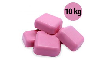 Restos de Stock - 10 kilos de cera rosa en pastillas