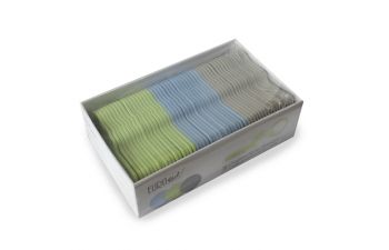 Caja de 100 navajas desechables de colores